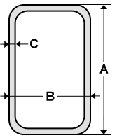 Tube rectangulaire ACIER